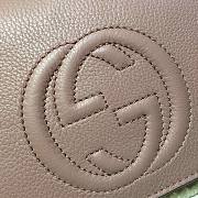 GUCCI INTERLOCKING GG SOFT PINK 336752 SIZE 27 x 16 x 5 CM - 5