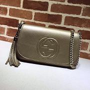 GUCCI INTERLOCKING GG GOLD 336752 SIZE 27 x 16 x 5 CM - 1