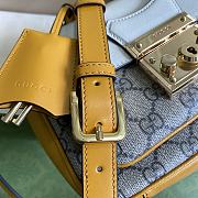 GUCCI PADLOCK MINI BAG WHITE 658487 SIZE 21 x 14 x 5 CM - 3