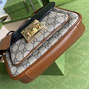 GUCCI PADLOCK MINI BAG BLACK 658487 SIZE 21 x 14 x 5 CM - 6