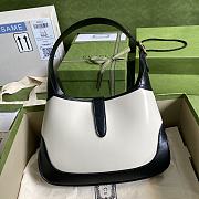JACKIE 1961 SMALL SHOULDER BAG BLACK & WHITE 636706 SIZE 28 x 19 x 4.5 CM - 6