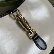 JACKIE 1961 SMALL SHOULDER BAG BLACK & WHITE 636706 SIZE 28 x 19 x 4.5 CM - 3
