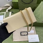 GUCCI HORSEBIT 1955 WALLET WITH CHAIN CREAM 621892 SIZE 19 × 10 x 4 CM - 6