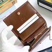 GUCCI HORSEBIT 1955 CARD CASE WALLET GG BROWN 621887 SIZE 11 x 8.5 x 3 CM - 2