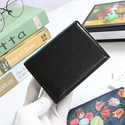 GUCCI HORSEBIT 1955 CARD CASE WALLET BLACK 621887 SIZE 11 x 8.5 x 3 CM - 4