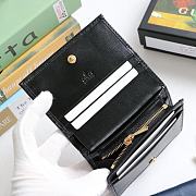 GUCCI HORSEBIT 1955 CARD CASE WALLET BLACK 621887 SIZE 11 x 8.5 x 3 CM - 6