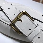 GUCCI GG MARMONT BELT BAG WHITE 476434 SIZE 18 x 11 x 5 CM - 5