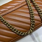GUCCI GG MARMONT SMALL BAG BROWN 443497 SIZE 26 x 15 x 7 CM - 2