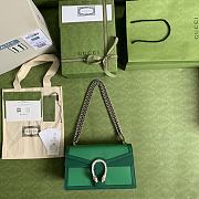 GUCCI DIONYSUS SMALL SHOULDER BAG GREEN 400249 SIZE 28 x 17 x 9 CM - 6