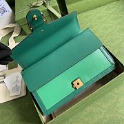 GUCCI DIONYSUS SMALL SHOULDER BAG GREEN 400249 SIZE 28 x 17 x 9 CM - 4