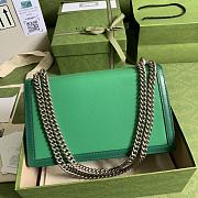 GUCCI DIONYSUS SMALL SHOULDER BAG GREEN 400249 SIZE 28 x 17 x 9 CM - 2
