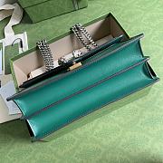 GUCCI DIONYSUS SMALL SHOULDER BAG GREEN 400249 SIZE 28 x 17 x 9 CM - 3