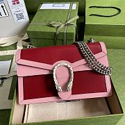GUCCI DIONYSUS SMALL SHOULDER BAG DARK RED 400249 SIZE 28 x 17 x 9 CM - 1