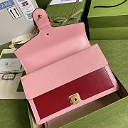 GUCCI DIONYSUS SMALL SHOULDER BAG DARK RED 400249 SIZE 28 x 17 x 9 CM - 3