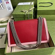 GUCCI DIONYSUS SMALL SHOULDER BAG DARK RED 400249 SIZE 28 x 17 x 9 CM - 5