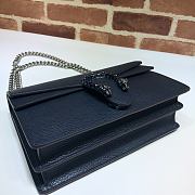GUCCI DIONYSUS SMALL SHOULDER BAG BLACK 400249 SIZE 28 x 17 x 9 CM - 3