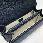 GUCCI DIONYSUS SMALL SHOULDER BAG BLACK 400249 SIZE 28 x 17 x 9 CM - 4