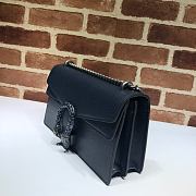 GUCCI DIONYSUS SMALL SHOULDER BAG BLACK 400249 SIZE 28 x 17 x 9 CM - 2