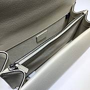 GUCCI DIONYSUS SMALL SHOULDER BAG WHITE 400249 SIZE 28 x 17 x 9 CM - 2