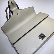 GUCCI DIONYSUS SMALL SHOULDER BAG WHITE 400249 SIZE 28 x 17 x 9 CM - 3