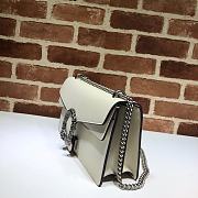 GUCCI DIONYSUS SMALL SHOULDER BAG WHITE 400249 SIZE 28 x 17 x 9 CM - 6