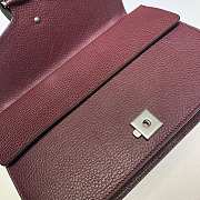 GUCCI DIONYSUS SMALL SHOULDER BAG BORDEAUX 400249 SIZE 28 x 17 x 9 CM - 6