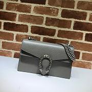 GUCCI DIONYSUS SMALL SHOULDER BAG GRAY 400249 SIZE 28 x 17 x 9 CM - 1