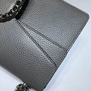 GUCCI DIONYSUS SMALL SHOULDER BAG GRAY 400249 SIZE 28 x 17 x 9 CM - 5