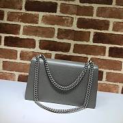GUCCI DIONYSUS SMALL SHOULDER BAG GRAY 400249 SIZE 28 x 17 x 9 CM - 4