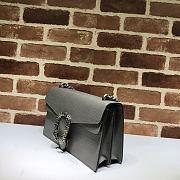 GUCCI DIONYSUS SMALL SHOULDER BAG GRAY 400249 SIZE 28 x 17 x 9 CM - 2