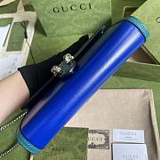 GUCCI DIONYSUS MINI CHAIN BAG BLUE/TURQUOISE 401231 SIZE 20 x 13.5 x 3 CM - 4