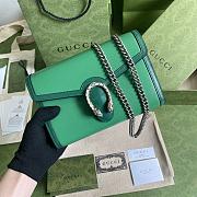 GUCCI DIONYSUS MINI CHAIN BAG GREEN 401231 SIZE 20 x 13.5 x 3 CM - 1