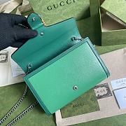 GUCCI DIONYSUS MINI CHAIN BAG GREEN 401231 SIZE 20 x 13.5 x 3 CM - 3