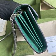GUCCI DIONYSUS MINI CHAIN BAG GREEN 401231 SIZE 20 x 13.5 x 3 CM - 4