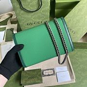 GUCCI DIONYSUS MINI CHAIN BAG GREEN 401231 SIZE 20 x 13.5 x 3 CM - 5