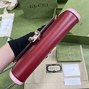 GUCCI DIONYSUS MINI CHAIN BAG DARK RED 401231 SIZE 20 x 13.5 x 3 CM - 3