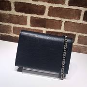 GUCCI DIONYSUS LEATHER MINI CHAIN BAG BLACK 401231 SIZE 20 x 13.5 x 3 CM - 6