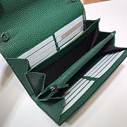 GUCCI DIONYSUS LEATHER MINI CHAIN BAG EMERALD GREEN 401231 SIZE 20 x 13.5 x 3 CM - 6