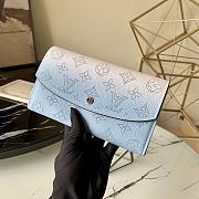 LV IRIS WALLET GRADIENT BLUE M60143 SIZE 19 x 12 x 2 CM - 3