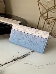 LV IRIS WALLET GRADIENT BLUE M60143 SIZE 19 x 12 x 2 CM - 5