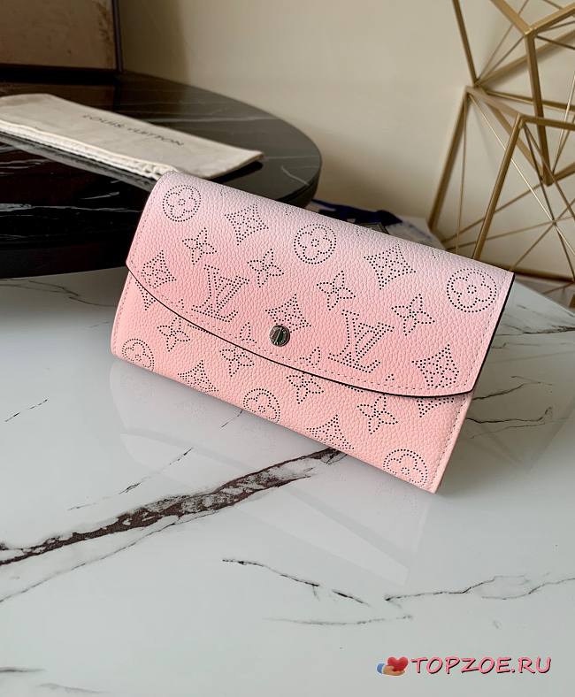 LV IRIS WALLET GRADIENT PINK M60143 SIZE 19 x 12 x 2 CM - 1