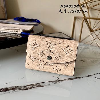 LV ANAÉ COIN PURSE CREAM M64050 SIZE 12 x 8 x 1 CM