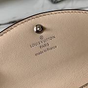 LV ANAÉ COIN PURSE CREAM M64050 SIZE 12 x 8 x 1 CM - 4