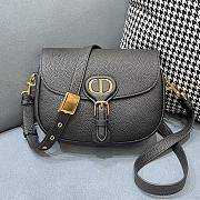 DIOR MEDIUM DIOR BOBBY BAG BLACK M9319 SIZE 22 x 17 x 6 CM - 1