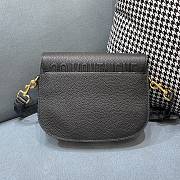 DIOR MEDIUM DIOR BOBBY BAG BLACK M9319 SIZE 22 x 17 x 6 CM - 5