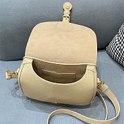 DIOR MEDIUM DIOR BOBBY BAG CREAM M9319 SIZE 22 x 17 x 6 CM - 3