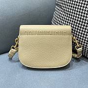 DIOR MEDIUM DIOR BOBBY BAG CREAM M9319 SIZE 22 x 17 x 6 CM - 4