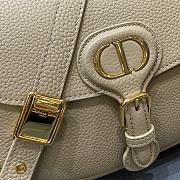 DIOR MEDIUM DIOR BOBBY BAG CREAM M9319 SIZE 22 x 17 x 6 CM - 5