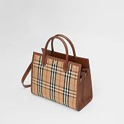 BURBERRY SMALL VINTAGE TITLE BAG 80252741 SIZE 32 x 15 x 25 CM - 3