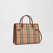 BURBERRY SMALL VINTAGE TITLE BAG 80252741 SIZE 32 x 15 x 25 CM - 6